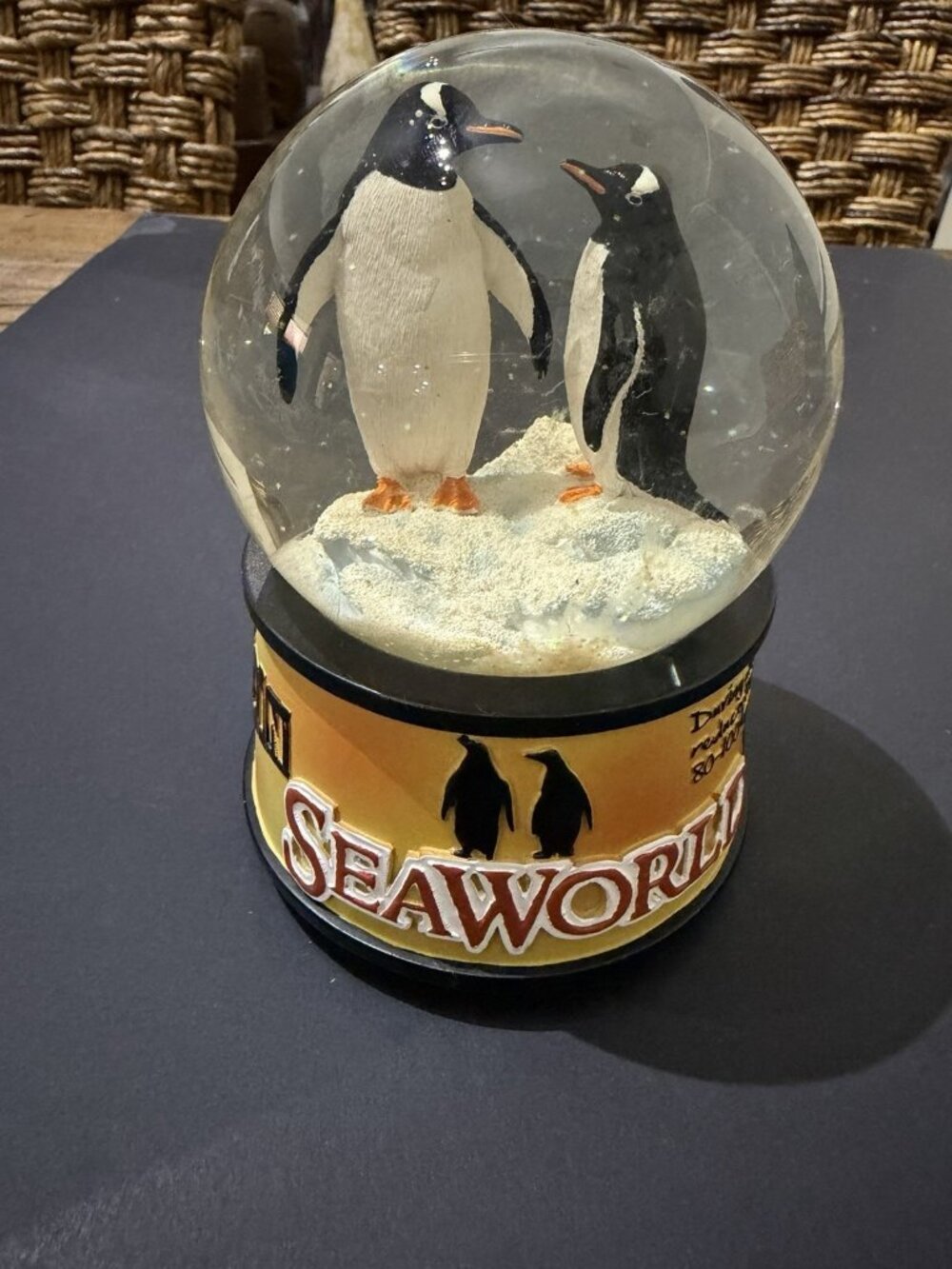 Sea World Snow Globe Penguins
